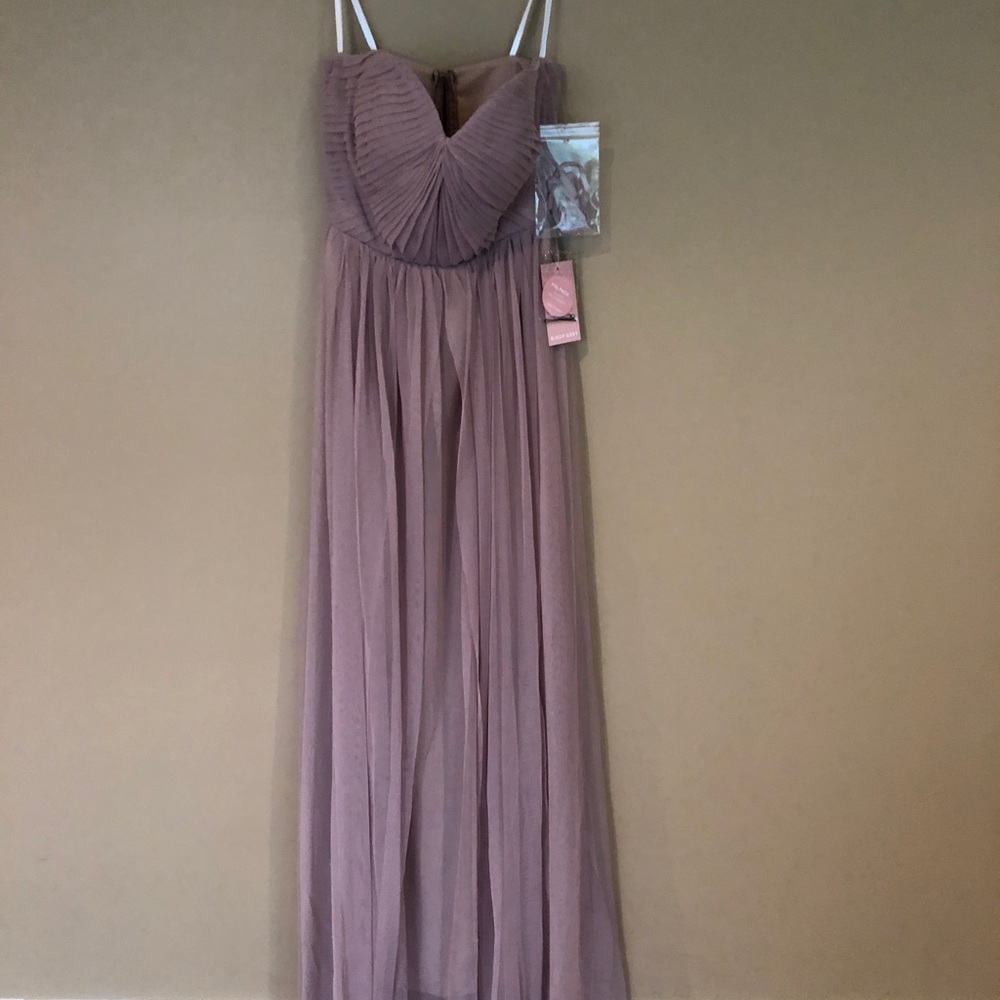 taupe convertible bridesmaid dress